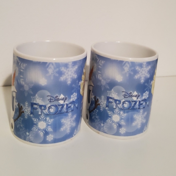 Walt Disney Frozen Coffee Cups Elsa Anna  Olaf - Picture 5 of 9